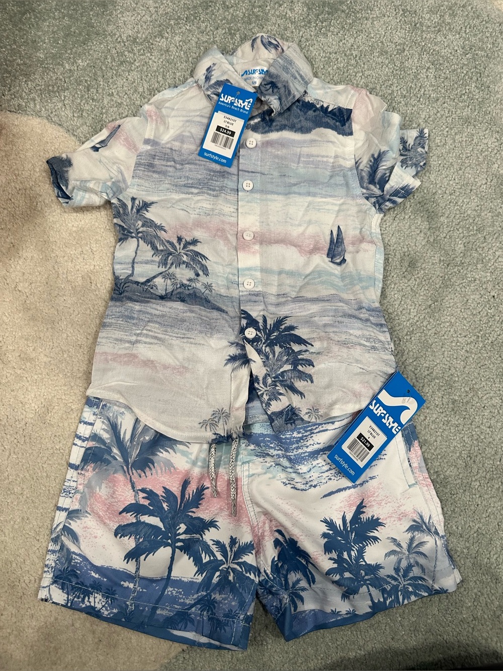 Surf Style matching swim set NWT (check description for sizing)